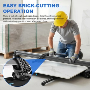 Cortadora de Azulejos de Cerámica de Alta Precisión con Cuchilla de Empuje y Tracción de 1800 mm para Mesa de Trabajo - Product Image 2