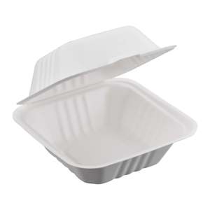 Assiettes jetables en bagasse compostables à 3 compartiments, 10 pouces, paquet de 500, sans PFAS, compatibles micro-ondes - Product Image 1
