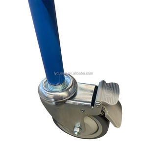 LINYI QUEEN Ponteggio Mobile Portatile in Acciaio da 4 Piedi, Pieghevole, ad Alta Resistenza, Anticorrosione, per Officine e Hotel - Product Image 5