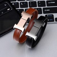 Bracelet en cuir avec logo personnalisé, câble de données de charge Type C, câble Usb V8 pour Iphone Samsung