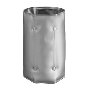 Reusable silver color wine bottle cooler sleeve keep cooling long time mini wine fridge bottle cooler cooler totes