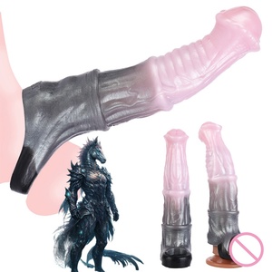 YOCY Nuevo Dildo Realista de Caballo con Anillo para Pene y Funda para Pene, Juguete Sexual para Hombres, Alargador de Pene, Venta al por Mayor para Adultos - Product Image 1