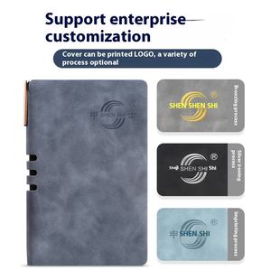 B5 Venta al por mayor Executive Diaries Cuero, A6 Gris oscuro Cubierta suave Planificador de cuero, Cubierta de cuero marrón Cuaderno Diario A5 - Product Image 6