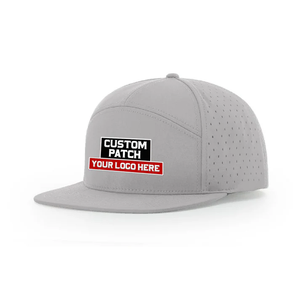 Casquettes de baseball ajustées 2025 personnalisées 100 % polyester à 7 panneaux avec logo brodé, casquette de sport imperméable, mode masculine élégante, vente en gros - Product Image 3