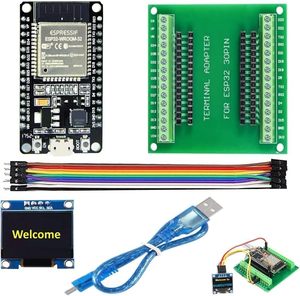 Carte de développement Aismartlink ESP32 DevKitC <span class=keywords><strong>V1</strong></span>, mode double 2,4 GHz, double cœur 240 MHz, série USB pour applications domotiques - Product Image 1