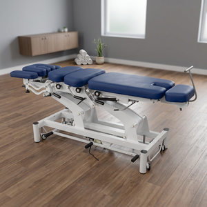Table de chiropratique 3D à sections multiples, réglage électrique de la hauteur, ajustement de la colonne vertébrale, idéale pour les cliniques de chiropratique - Vente Flash - Product Image 6