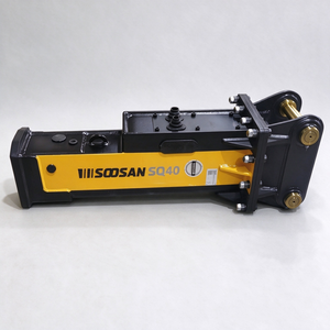 Martillo Hidráulico Silencioso SOOSAN SQ40 con Cincel de 68 mm para Excavadoras de 4-7 Toneladas, Accesorio de Demolición - Product Image 1
