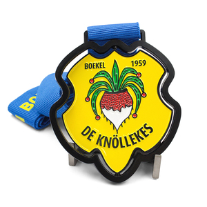 Médailles de sport de haute qualité en alliage de zinc poli, personnalisées pour le judo, le karaté, la course à pied, le triathlon, or, argent, émail dur, couleur personnalisée - Product Image 3