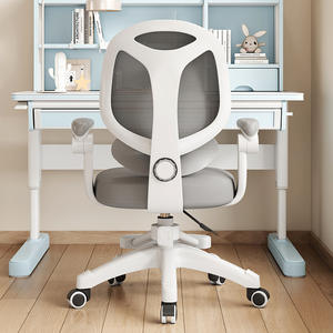 <span class=keywords><strong>Silla</strong></span> de aprendizaje ajustable moderna con respaldo de <span class=keywords><strong>escritorio</strong></span> de elevación para estudiantes de escuela primaria en casa para escribir - Product Image 2