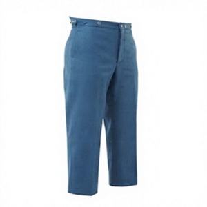 Pantalon historique bleu paon pour homme, pantalon réfléchissant haute visibilité, pantalon d'uniforme respirant pour usage industriel - Product Image 2