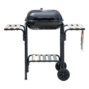 商業ポータブルキャンプガーデン屋外バーベキュー喫煙者トロリー木炭バーベキューグリルテーブル付き - Product Image 1