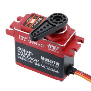 MD941TW 16,5Kg. <span class=keywords><strong>cm</strong></span> 0.07seg/60 ° Servo de engranaje de plástico/Metal sin núcleo estándar con conector JR265mm para piezas de aviones y barcos RC - Product Image 2