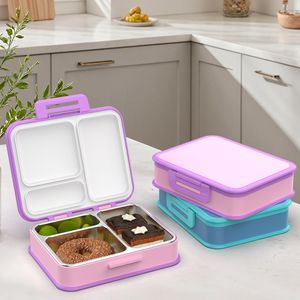 Aohea essenziale per il contenitore di stoccaggio pigro con sezioni BPA Free durevole scatola da pranzo in acciaio inossidabile per il pranzo scolastico - Product Image 3