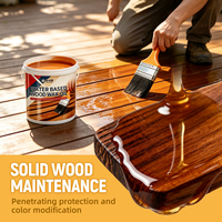 Peinture protectrice à effet bois pour le travail du bois, réparation et polissage de meubles en bois