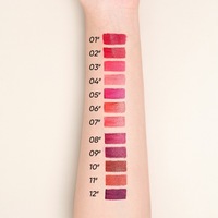 Rouge à lèvres mat pour femmes avec brillant à lèvres brillant Oli verre hydratant aux fruits glaçure à lèvres liquide lèvre plus dodue étiquetage chimique personnalisé