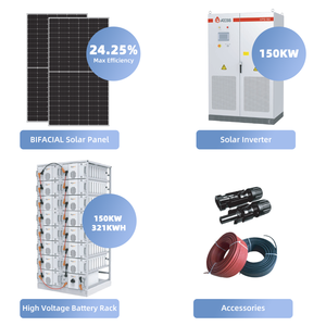 300kW 643kWh Lithium Ion Solar <b>Energy</b> <b>Storage</b> <b>System</b> with Air Cooling for On/Off Grid Industrial & Commercial Applications - Product Image 5