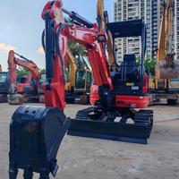 Excavator Mini Crawler ODM U22-6 2,2 Ton Zero Tail Swing dengan Mesin D1105, Ringkas, untuk Lanskap, Utilitas, dan Konstruksi Hunian