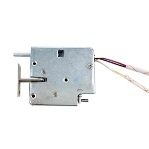 OEM ODM ล็อคแม่เหล็กไฟฟ้า 12V กันน้ำ สำหรับตู้ ล็อคประตูอิเล็กทรอนิกส์ พร้อมตัวดัน โครงสร้างประกอบสำเร็จ วัสดุโลหะ - Product Image 5