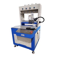 Machine de distribution de liquide micro-déposant populaire, 4 couleurs, pour la fabrication de semelles en PVC par four à tunnel de goutte-à-goutte
