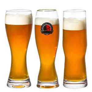 Samyo wholesale bar cheap custom logo tulip flute pint black beer tasting glass cup Beer Glass