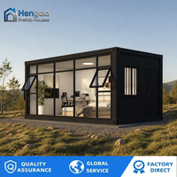 Maison Modulaire Préfabriquée Personnalisée Haut de Gamme, Tiny House, Maisons Préfabriquées à 3 Chambres, Maison Mobile Portable, Maison Conteneur en Verre