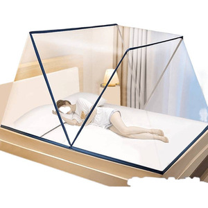 Opvouwbare klamboe voor studenten slaapzalen, nieuwe stijl Mongoolse yurt, huishoudelijk enkel <span class=keywords><strong>bed</strong></span>, installatievrije tentbed - Product Image 5