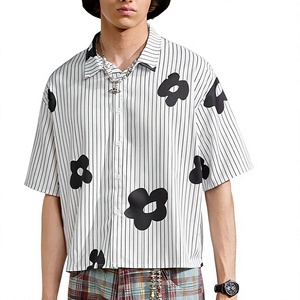 Camiseta de algodón con lavado ácido estilo streetwear personalizada, oversize, de gramaje pesado, vintage, lisa - Product Image 1