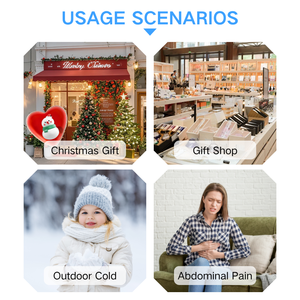 Khuyến Mãi Hình Trái Tim Mùa Đông Tay Ấm Hơn Bán Buôn Ma Thuật Bấm Vào Ngay Lập Tức Sưởi Ấm Mini Tay Ấm Hơn, Biểu Tượng Tùy Chỉnh - Product Image 6