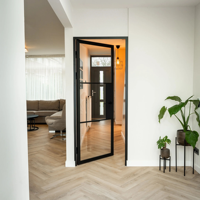 Porte intérieure en acier
