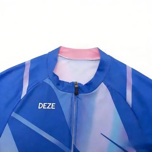 Maillot de cyclisme pour homme, léger, respirant, anti-transpiration, confortable, séchage rapide, pour le cyclisme sur route et VTT - Product Image 3