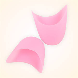 Dedo del pie bolsas de Gel de <span class=keywords><strong>silicona</strong></span> calcetín almohadillas Topper Protector de la cubierta de la manga gran protección de dedo de cojín para Bola de pie <span class=keywords><strong>Ballet</strong></span> Pointe tapa - Product Image 4