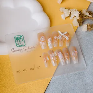 Wholesale 3D Nails Arts Artificial Fingernails Hand Painted Press On Nails