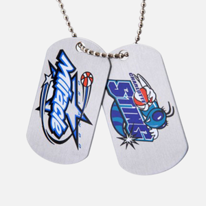 Collana da Uomo in Acciaio Inossidabile con Logo di Calcio C <span class=keywords><strong>Ronaldo</strong></span> Messi, Medaglietta in Titanio con Marchio di Club Calcistico - Product Image 4