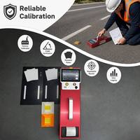 Retrorreflectómetro para Señales de Carretera, Equipo de Inspección de Seguridad Vial, Probador de Reflectividad para Marcadores de Pavimento Elevados