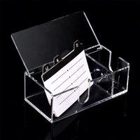 Boîte d'emballage transparente en acrylique pour micro-paysages, conteneur alimentaire articulé DIY, boîte moulée par injection en PS
