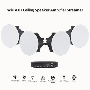ลำ<span class=keywords><strong>โพ</strong></span><span class=keywords><strong>ง</strong></span>ไร้สายแบบฝัง<span class=keywords><strong>เพดาน</strong></span> Cloudyx CS-8 |   อินพุต USB และ WiFi แบบดูอัลแบนด์ขนาด 6.5 นิ้ว สำหรับโฮมเธียเตอร์และระบบเสียงทั่วบ้าน - Product Image 5