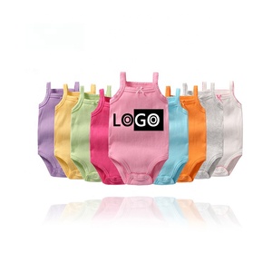 Mono de <span class=keywords><strong>Pijama</strong></span> sin mangas para bebé, Pelele de 3 a 6 meses para recién nacido - Product Image 1