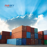 Farsky Logistics DDP Transport maritime de fret de la Chine vers l'Inde, les États-Unis, le Canada, l'Australie et l'Arabie Saoudite via LCL+Express