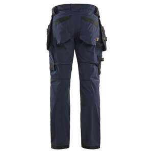 BLAKLADER - 172016458699D92 Pantalones Craftsman 4-Way Stretch Dark Navy/Black-PANTALONES DE TRABAJO EAN 7330509902141 - Product Image 2