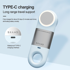 Dispositivo <span class=keywords><strong>5</strong></span> en <span class=keywords><strong>1</strong></span> para el Cuidado de la Piel, Cepillo de Limpieza Facial de Silicona Suave Impermeable, Masajeador de Lavado, Cepillo Eléctrico para la Limpieza Facial - Product Image 4