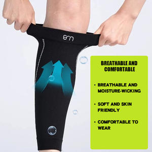 Chaussettes de sport respirantes pour la course à pied, protège-mollets élastiques, protège-jambes chauds anti-froid, manchons de protection - Product Image 4