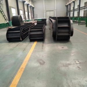 Çin üreticileri kauçuk taş yanak bant konveyör için ucuz fiyat ile malzeme sanayi taşınması - Product Image 4