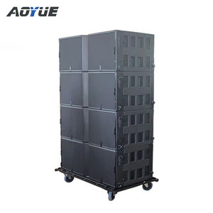 Système de sonorisation passif 3 voies KA-1 professionnel pour intérieur et extérieur, ligne de baffles passifs avec double haut-parleur de 15 pouces à aimant néodyme - Product Image 1