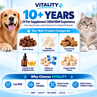 Friandises à mâcher pour chiens pour la mobilité des articulations, à base de glucosamine et de chondroïtine — Formule personnalisée OEM ODM en marque blanche