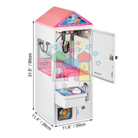 Mini machine à griffes commerciale en métal, pour bar, bonbons, jouets, avec garantie d'un an, anti-vibration, à vendre