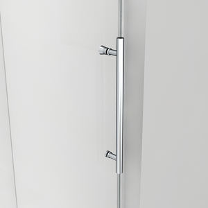 モダンなバスルームシンプルシャワーガラスキャビンバスポータブルスチームハンドルガラスドアプルハンドスライディングシャワールーム - Product Image 5