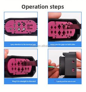 Herramienta de Desmontaje de Terminales de Arnés de Cables, Extractor de Agujas de Conectores, Dispositivo de Extracción de Cables, Estilo Regular - Product Image 5