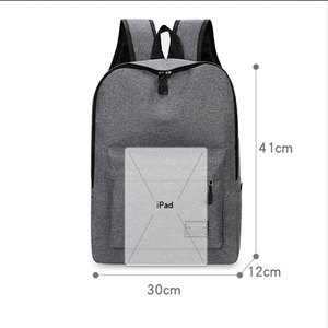 Sympathybag logotipo personalizado alta calidad USB impermeable inteligente Casual deportes escuela mochila logo bolsa de viaje portátil mochila - Product Image 5