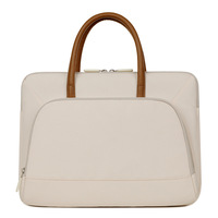 Sac portable imperméable pour ordinateur portable 13 14 15 pouces, design simple, pour femmes, compatible Macbook HP Huawei