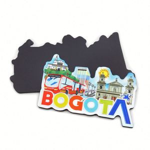 Personalized Silver Foil Aluminium <b>Fridge</b> Magnets Shape Magnetic Stickers Full Color Custom Logo Contemporary - Product Image 3